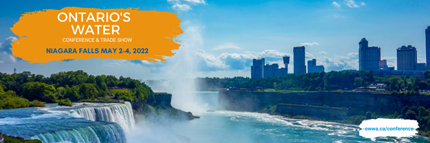 Join us at Ontario’s Water Conference & Trade Show, May 2 – 4, 2022