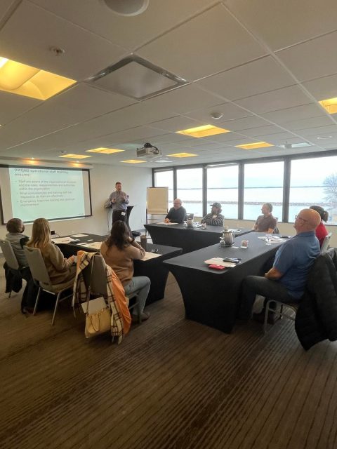 Participants at a 2023 DWQMS Workshop Breakout Session